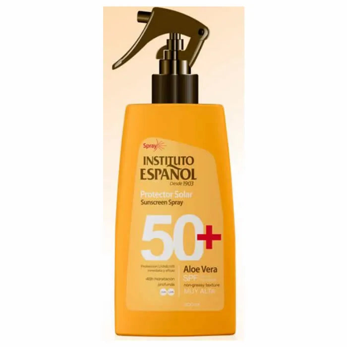 INSTITUTO ESPAÑOL INSTITUTO ESPAÑOL Sonnenschutz Spray Aloe Vera SPF 50 300 ml Sonnencreme