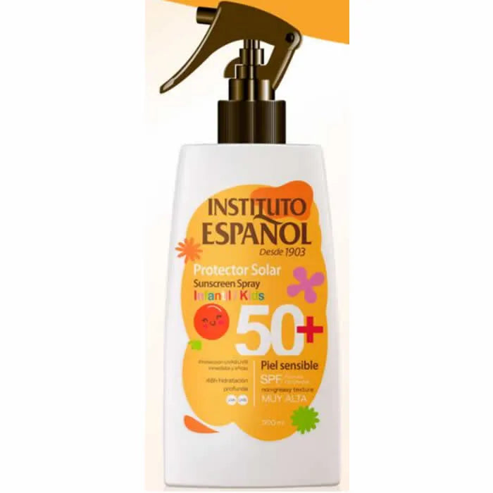 INSTITUTO ESPAÑOL INSTITUTO ESPAÑOL Sunscreen Spray Kids SPF 50+ 300 ml Sensitive Skin Sonnencreme