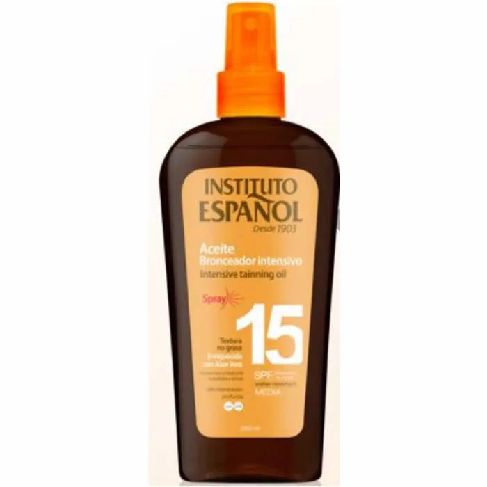 INSTITUTO ESPAÑOL INSTITUTO ESPAÑOL Intensive Tanning Oil Spray mit SPF 15 250 ml Kosmetik