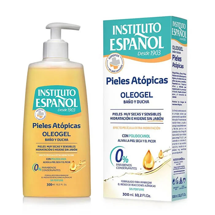 INSTITUTO ESPAÑOL INSTITUTO ESPAÑOL Atopic Skin Bade- und Dusch-Oleogel 300 ml Kosmetik