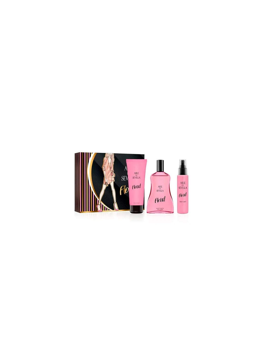 AIRE DE SEVILLA AIRE DE SEVILLA Flow Eau de Toilette Spray 150 ml Set Parfüm