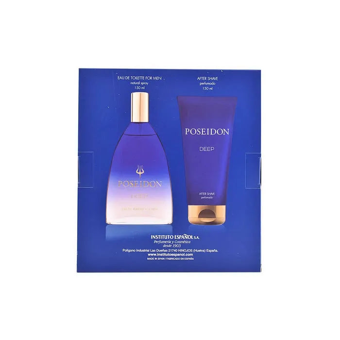 INSTITUTO ESPAÑOL INSTITUTO ESPAÑOL Poseidon Deep Eau de Toilette Spray 150 ml Set 2 Stück Parfüm