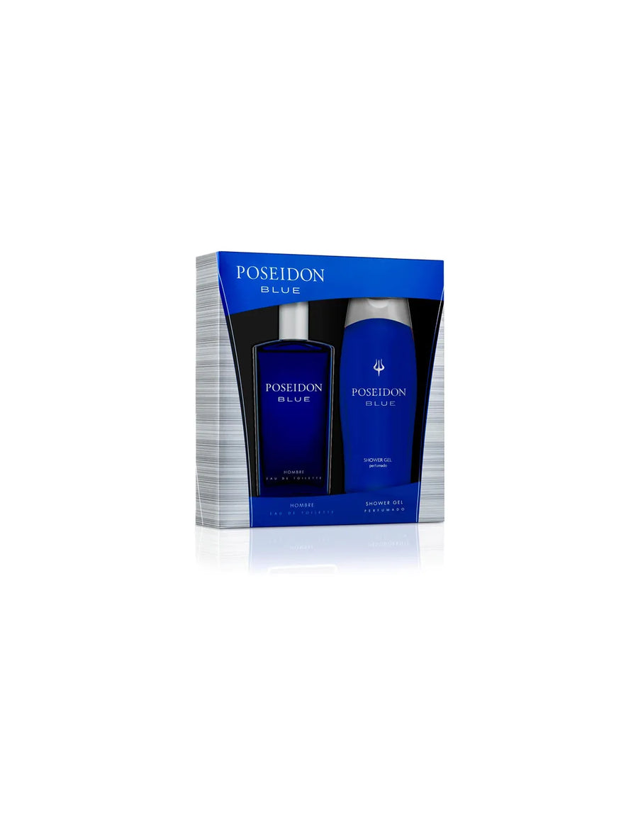 INSTITUTO ESPAÑOL INSTITUTO ESPAÑOL Poseidon Blue Man Eau de Toilette Spray 100 ml Set Parfüm