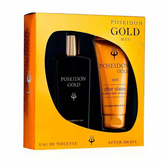 INSTITUTO ESPAÑOL INSTITUTO ESPAÑOL Poseidon Gold Men Eau de Toilette Spray 100 ml 2er Set Parfüm