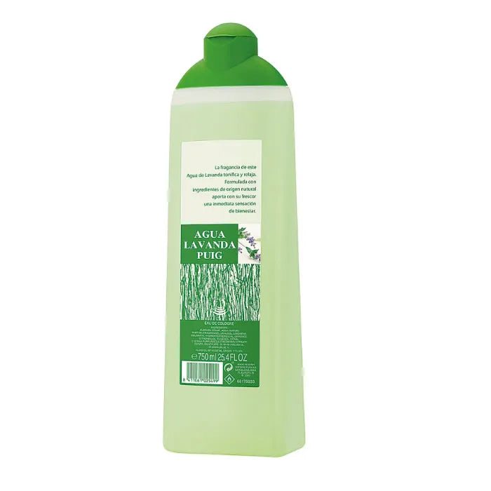 PUIG PUIG Agua Lavanda Eau de Cologne 750 ml Duftwasser Herren und Damen Kosmetik