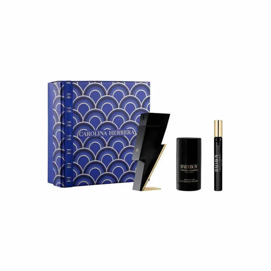 CAROLINA HERRERA CAROLINA HERRERA Bad Boy Eau de Toilette Spray 100 ml 3-teiliges Set Parfüm