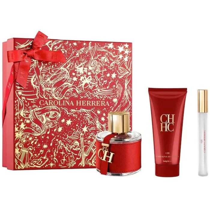 CAROLINA HERRERA CAROLINA HERRERA CH Eau de Toilette Spray 100 ml Set 3 Artikel Parfüm