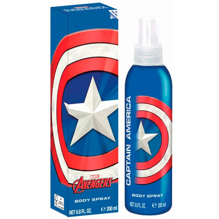 MARVEL MARVEL Avengers Captain America Body Spray 200 ml Kosmetik