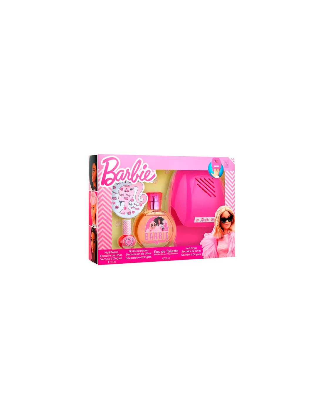 CARTOON CARTOON Air-Val Barbie Set Eau de Toilette 50 ml mit Maniküre-Kit Parfüm