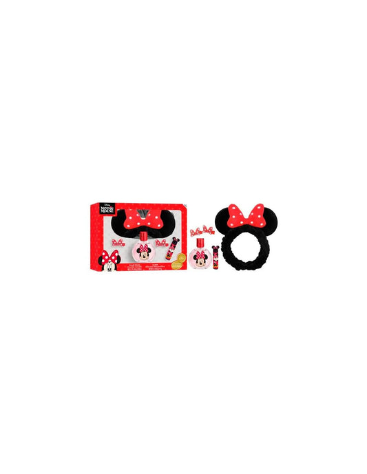 DISNEY DISNEY Air-Val Minnie Eau de Toilette 50 ml mit Bandana und Balm Clips Set Parfüm