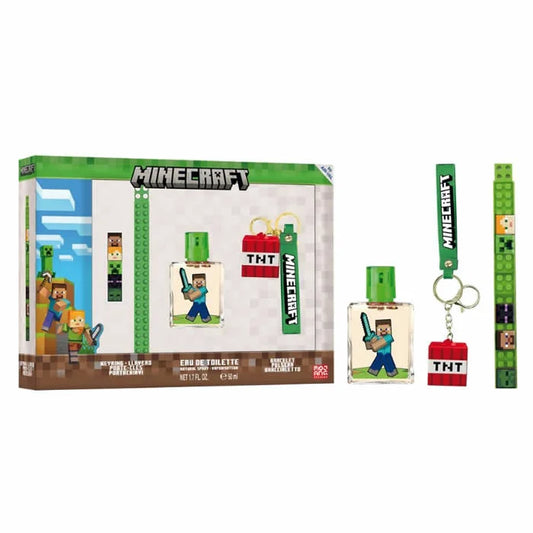 CARTOON CARTOON Minecraft Eau de Toilette Spray 50 ml Set 3 Artikel Parfüm