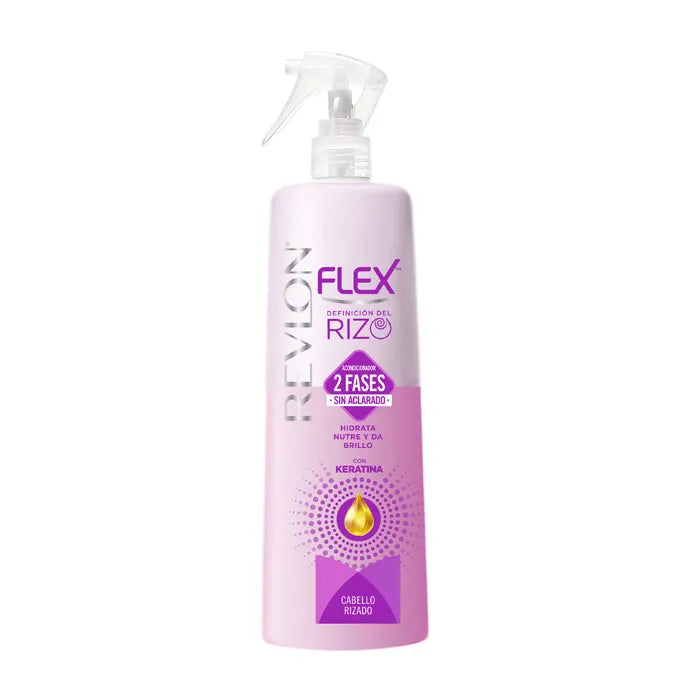 REVLON REVLON Flex 2-Phasen Conditioner Spray 400 ml für lockiges Haar ohne Ausspülen