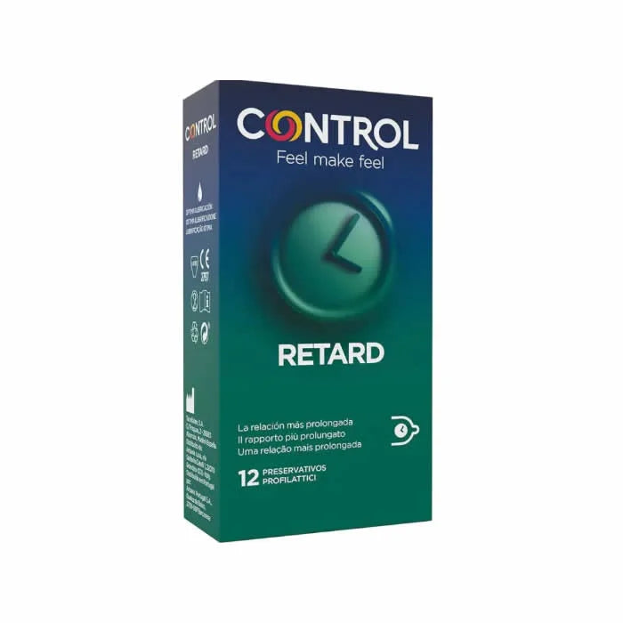 CONTROL CONTROL Control Retard 12 Stück Kondome Nominale Länge 54 mm Kosmetik