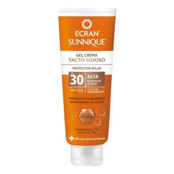 ECRAN ECRAN Sunnique Silky Touch Cream Gel SPF 30 250 ml Sonnenschutzpflege Sonnenpflege