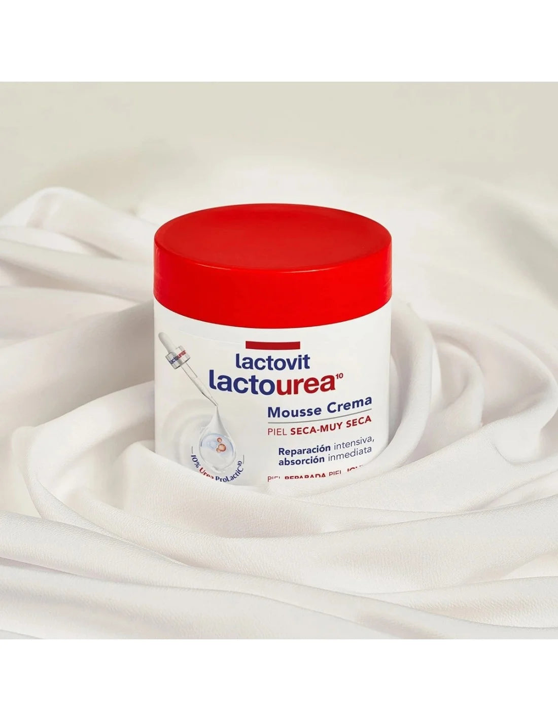 LACTOVIT LACTOVIT Mousse Crema mit 400 Urea Hautpflege Creme 400 ml Kosmetik