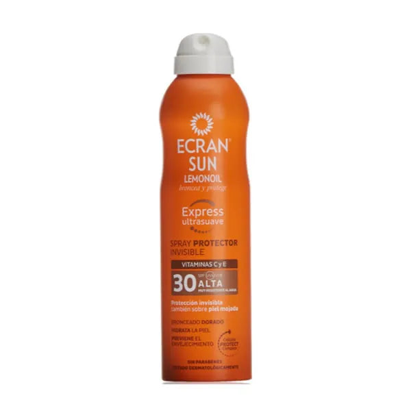 ECRAN Sun Lemonoil Protect Unsichtbares Sonnenspray SPF 30 250 ml Sonnenpflege
