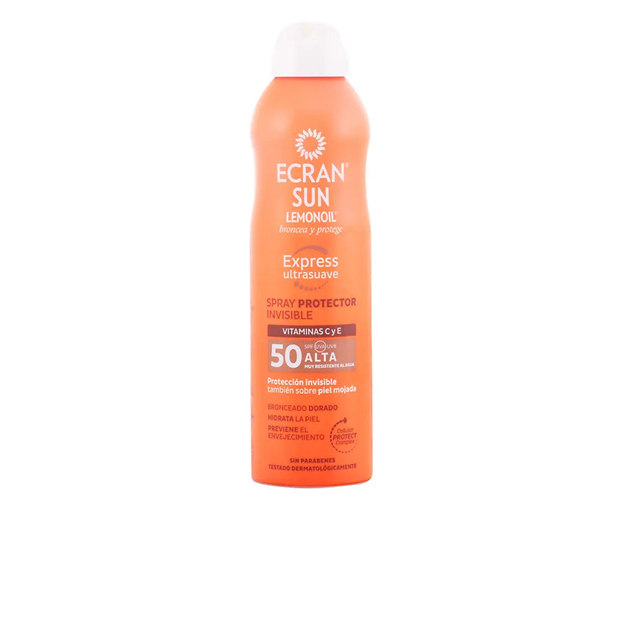 ECRAN Sun Lemonoil Protect Unsichtbares Sonnenspray SPF 50 250 ml Sonnenpflege