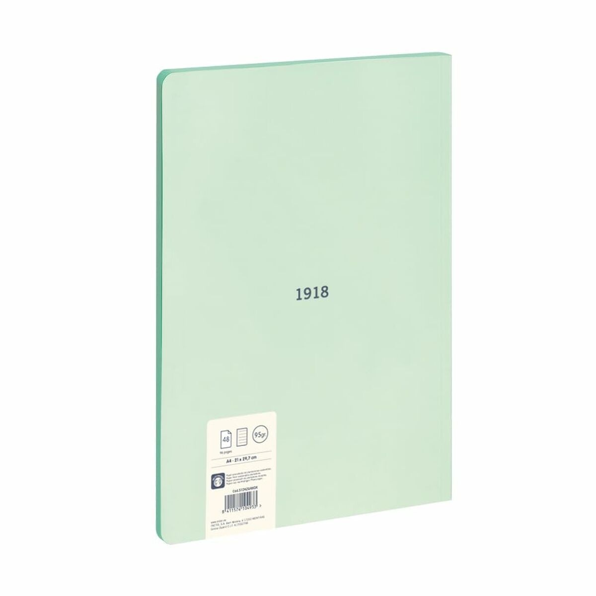 Notizbuch Milan 430 grün A4 48 Blatt (3 Stück)