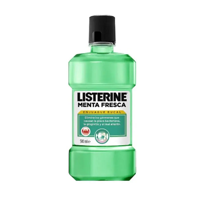 LISTERINE LISTERINE Mundwasser mit frischer Minze 500 ml Mundspülung Kosmetik