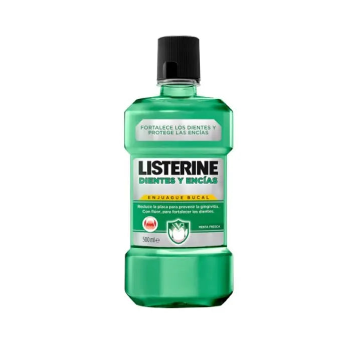LISTERINE Listerine Mundwasser Zähne und Zahnfleisch 500 ml Kosmetik