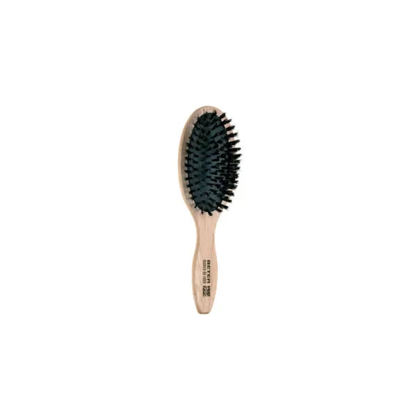 BETER BETER Cushion Brush Pinsel mit gemischten Borsten und Eichenholzgriff Kosmetik