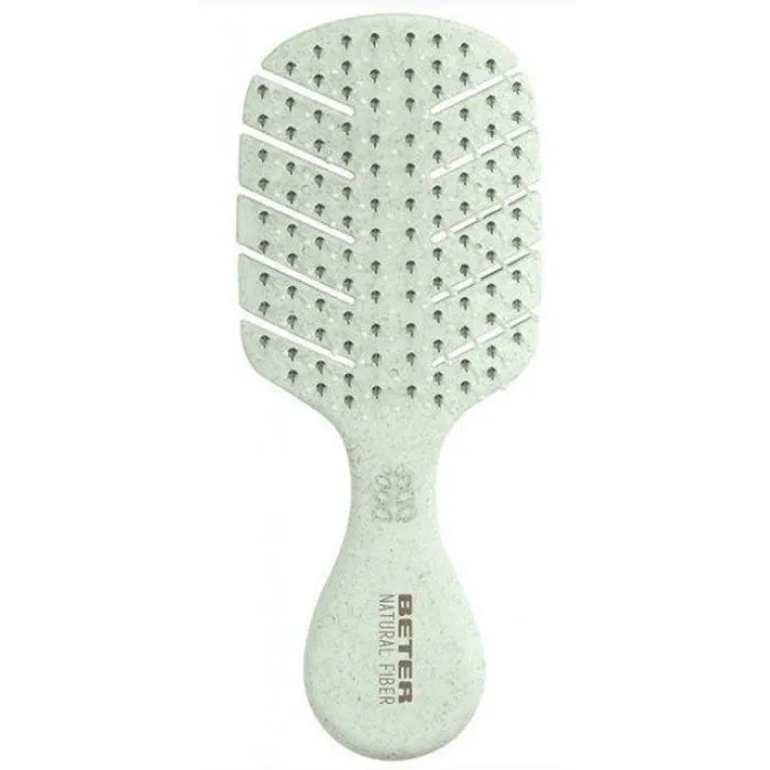 BETER BETER Natural Fiber Mini Haarbürste kompakt und handlich für unterwegs Haarpflege
