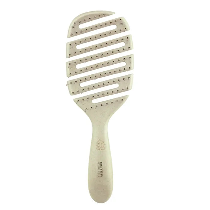 BETER BETER Detangling Flexible Vent Haarbürste Beige mit Natural Fiber Kosmetik