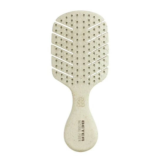 BETER BETER Detangling Mini Haarbürste Natural Fiber Beige kompakt und handlich Kosmetik