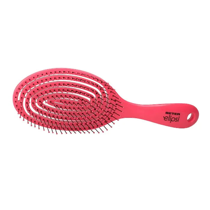 BETER BETER Elipsi Flexible Entwirrbürste Large Fuchsia Haarbürste groß Kosmetik