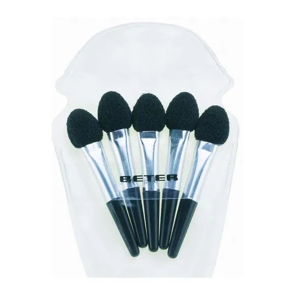 BETER BETER 5 Schaumstoff-Applikatoren für Lidschatten Foam Eye Shadow Applicators