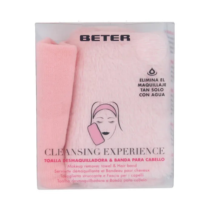 BETER BETER Cleansing Experience Make-up Entferner Tuch und Haarband Set Haarpflege