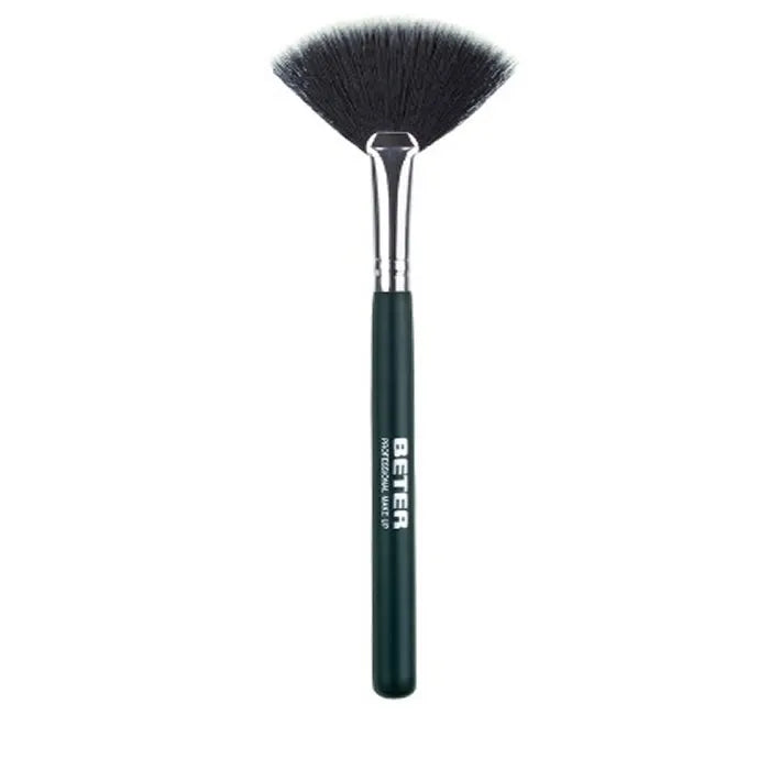 BETER BETER Kosmetikpinsel Synthetic Hair Fan Brush Fächerpinsel für Make-up Haarpflege