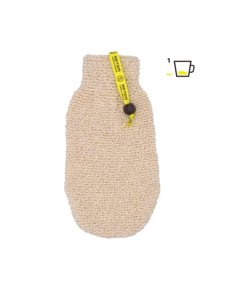 BETER BETER Massagehandschuh Coffee Peelinghandschuh für Körpermassage und Reinigung Kosmetik