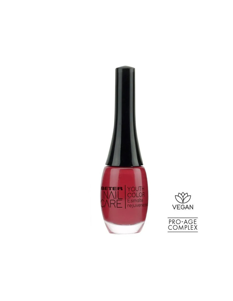 BETER BETER Nail Care Youth Color Nagellack 035 Silky Rot 11 ml Nagelpflege