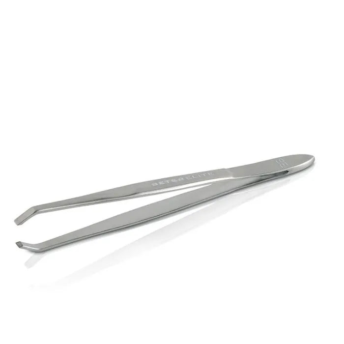 BETER BETER Elite Satin Finish Pinzette mit Crab Point Spitze für präzises Zupfen Kosmetik