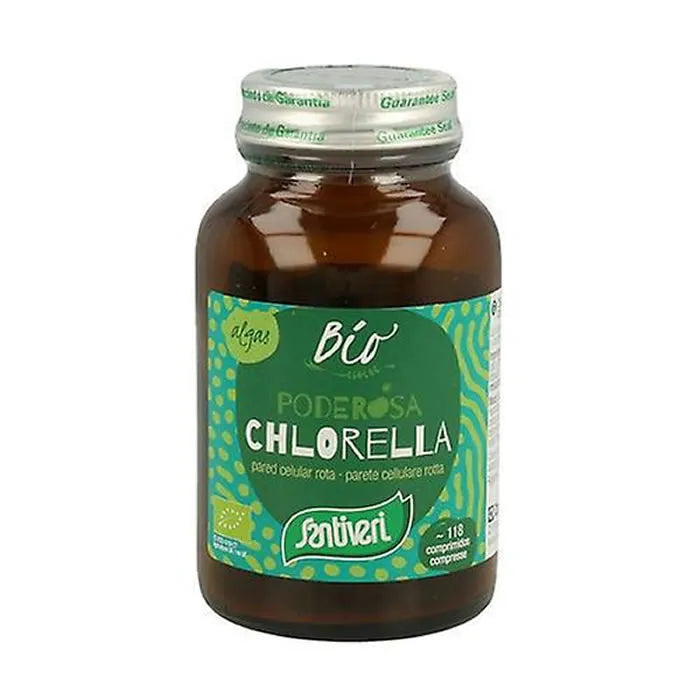 SANTIVERI SANTIVERI Chlorella Algen Bio 118 Tabletten Nahrungsergänzung Kosmetik