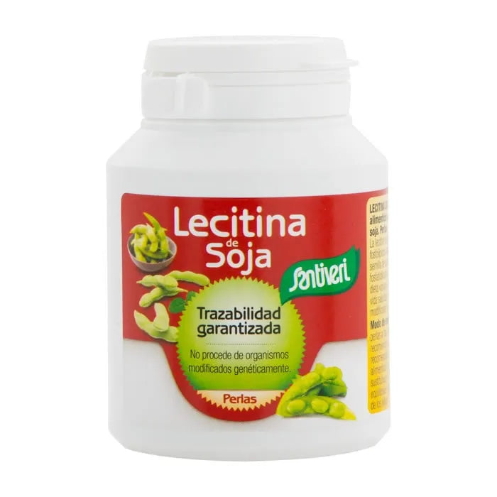 SANTIVERI Santiveri Lecithin 107 Perlen Nahrungsergänzungsmittel Kosmetikpflege