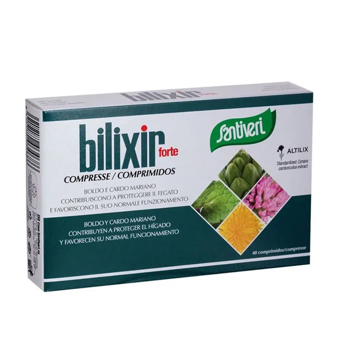 SANTIVERI SANTIVERI Bilixir Forte 40 Tabletten Nahrungsergänzungsmittel Kosmetik