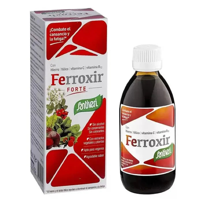 SANTIVERI Santiveri Ferroxir Forte Sirup 240 ml Nahrungsergänzung Kosmetik