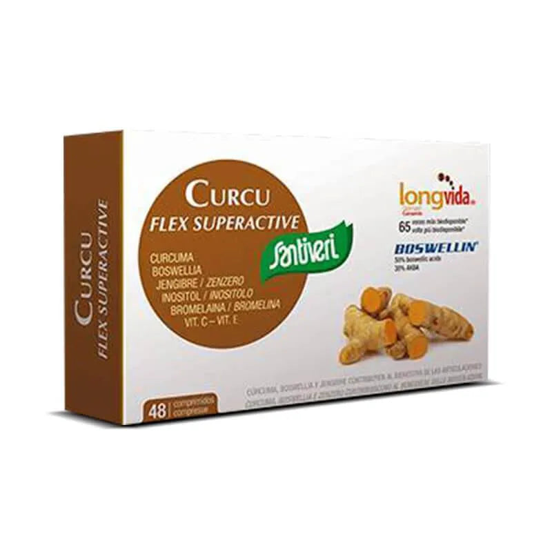 SANTIVERI Santiveri Curcu Flex Superactive 48 Tabletten Nahrungsergänzung Kosmetik