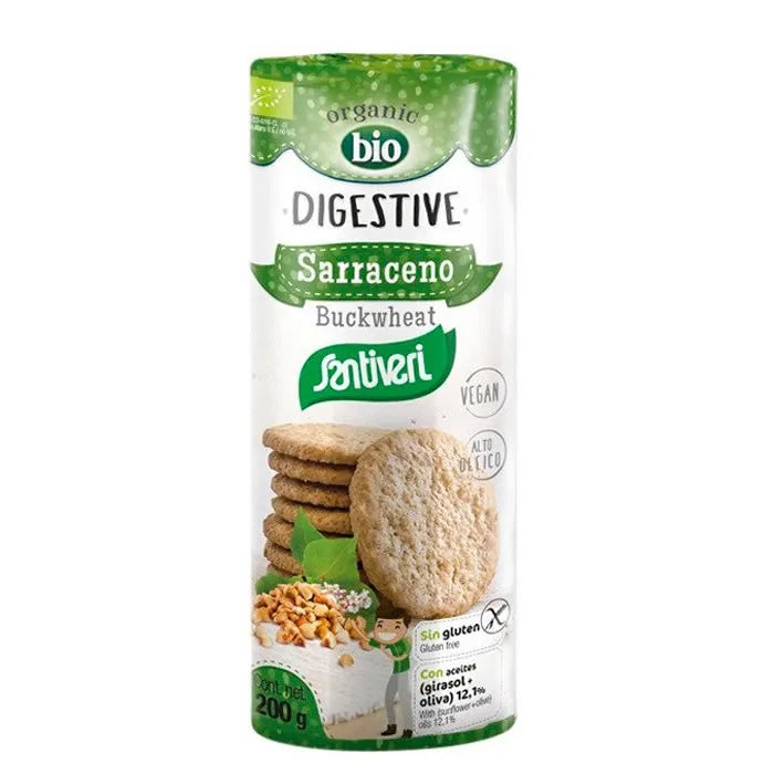 SANTIVERI SANTIVERI Digestive Buchweizen Verdauungskekse 200 g Kosmetik