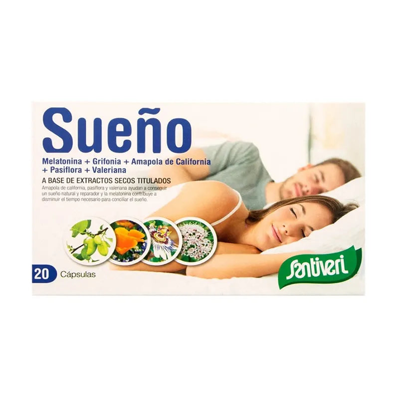 SANTIVERI SANTIVERI Schlaf Kapseln 20 Stück Nahrungsergänzungsmittel Kosmetik