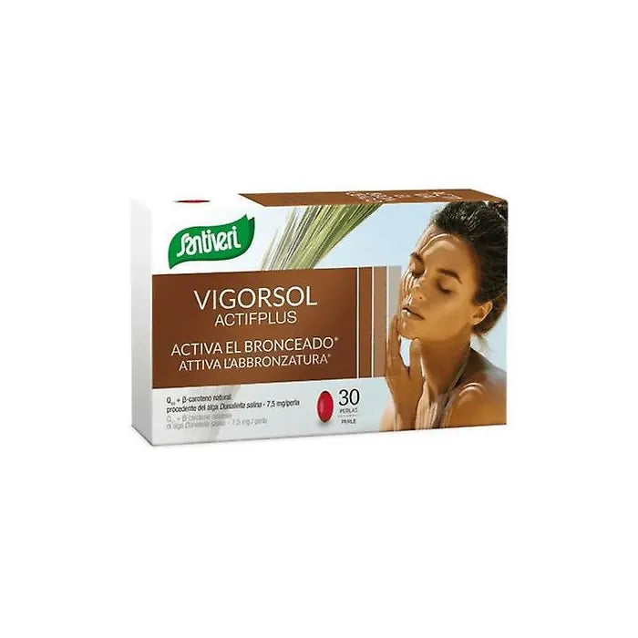 SANTIVERI Santiveri Vigorsol Actifplus 30 Perlen Nahrungsergänzung Kosmetik