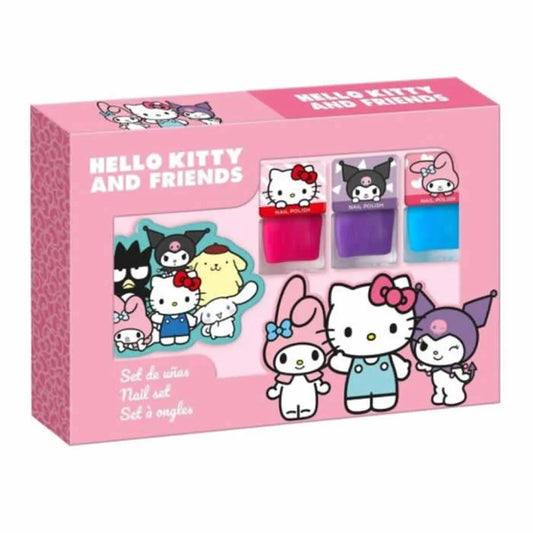 HELLO KITTY HELLO KITTY Nagelset Hello Kitty And Friends Nail Set Kosmetik Zubehör Nagelpflege