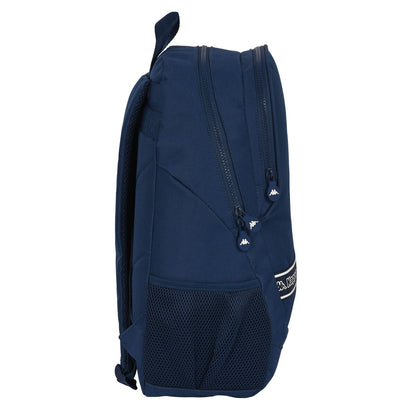 Kappa Schulrucksack marineblau mit ergonomischer Polsterung 32 x 44 x 16 cm – Seitenansicht