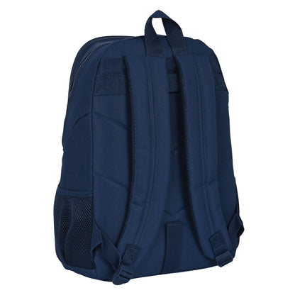 Kappa Schulrucksack marineblau mit ergonomischer Polsterung 32 x 44 x 16 cm – Detailansicht