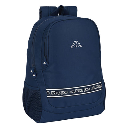 Kappa Schulrucksack marineblau mit ergonomischer Polsterung 32 x 44 x 16 cm – Produktansicht