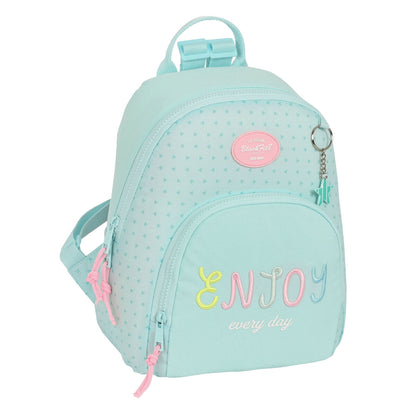BlackFit8 Enjoy Mini Rucksack grün für Kinder 25 x 30 x 13 cm – Produktansicht