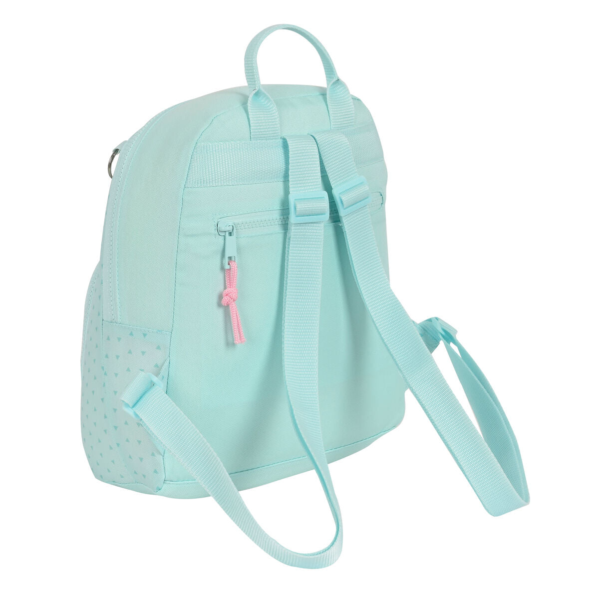 BlackFit8 Enjoy Mini Rucksack grün für Kinder 25 x 30 x 13 cm – Rückansicht
