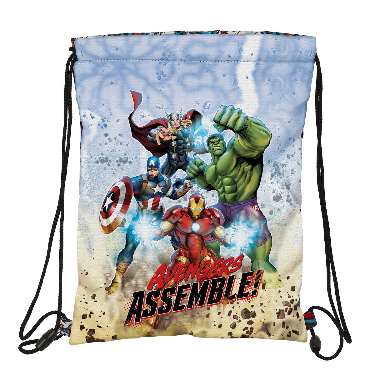 The Avengers Rucksacktasche Mit Bändern The Avengers Forever Bunt 26 X 34 X 1 Cm